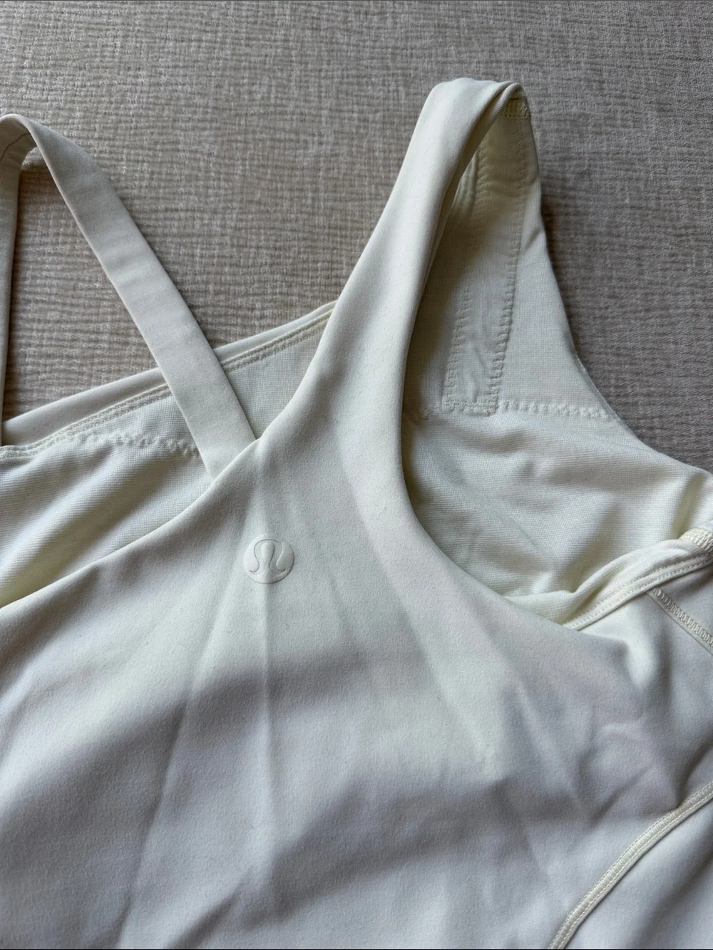 lululemon athletica cream asymmetric